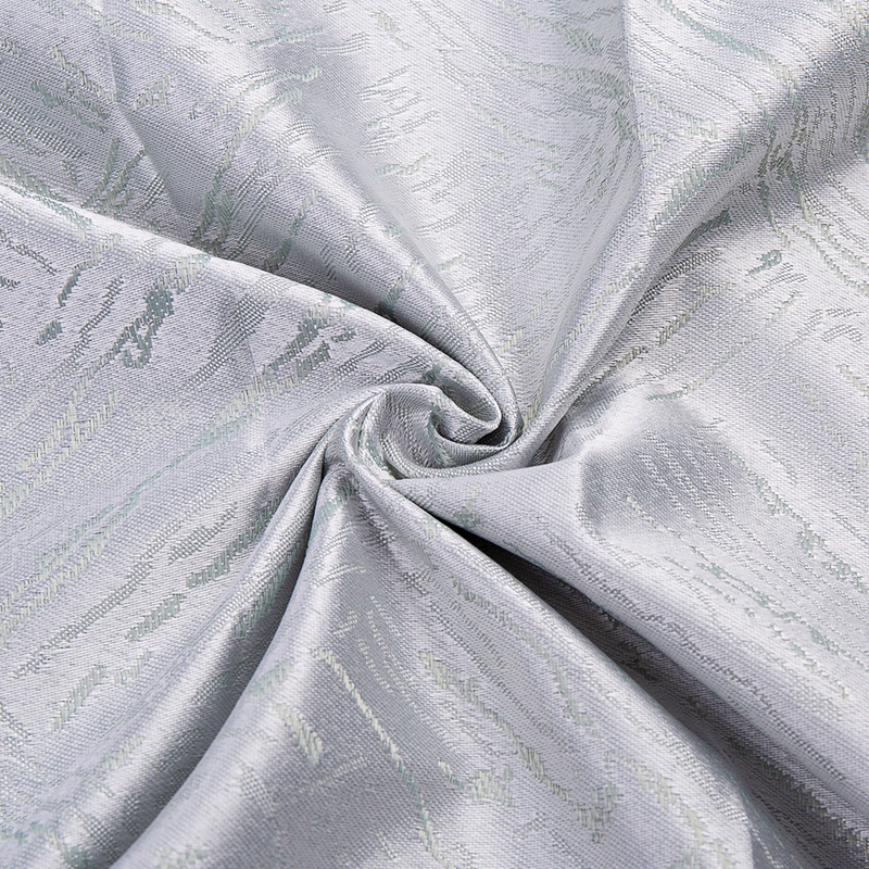 Decorative jacquard weave layer of jacquard blackout fabric